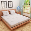 Floral Print Blue 220 TC 100% Pure Cotton Bedsheet - Dream Care Furnishings Private Limited