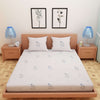 Load image into Gallery viewer, Floral Print Blue 220 TC 100% Pure Cotton Bedsheet - Dream Care Furnishings Private Limited