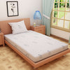 Floral Print Blue 220 TC 100% Pure Cotton Bedsheet - Dream Care Furnishings Private Limited