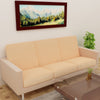Waterproof Sofa Seat Protector Cover with Stretchable Elastic, Beige - Dream Care Furnishings Private Limited