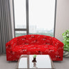 Load image into Gallery viewer, Marigold Printed Sofa Protector Cover Full Stretchable, MG34