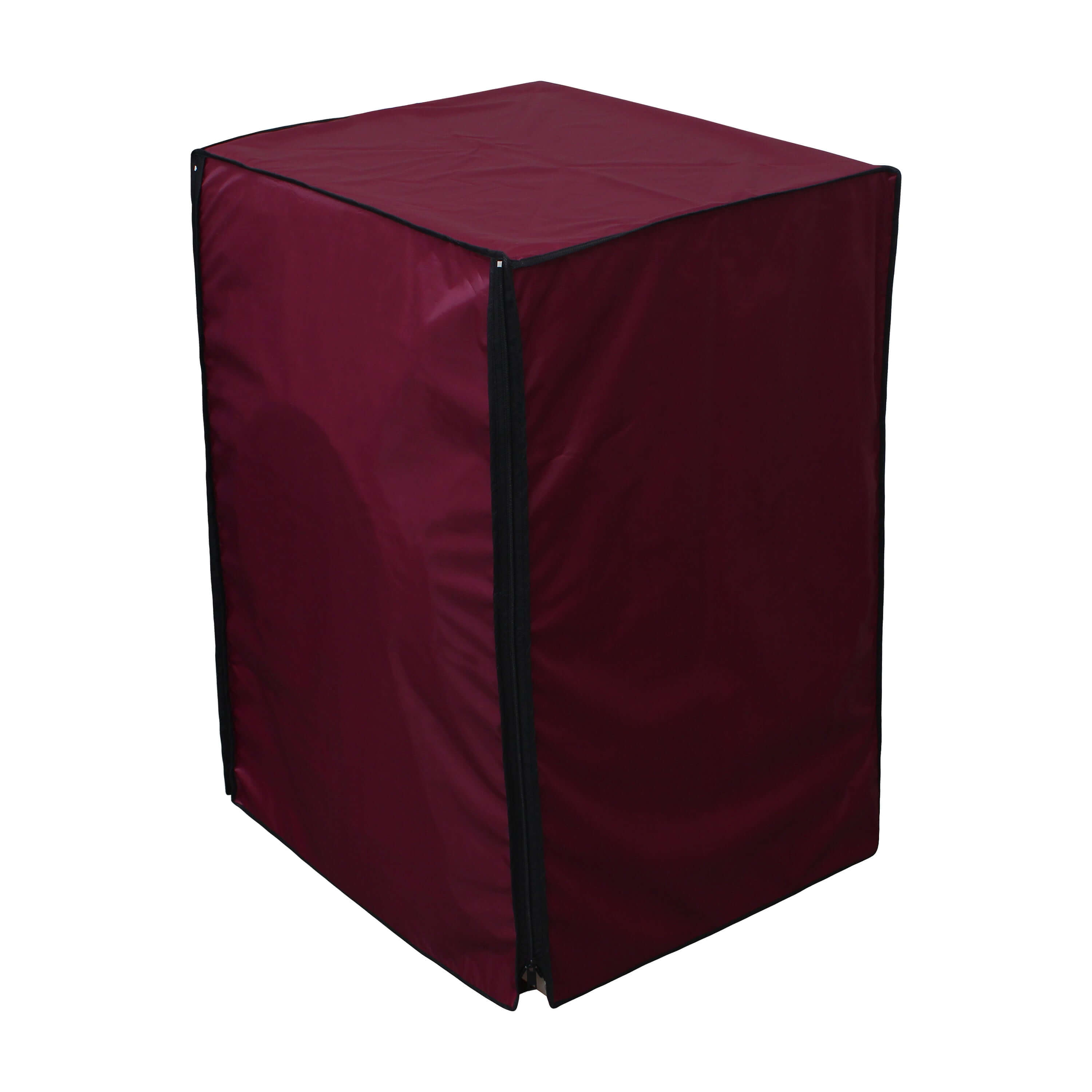 Fully Automatic Front Load Washing Machine Cover, Maroon