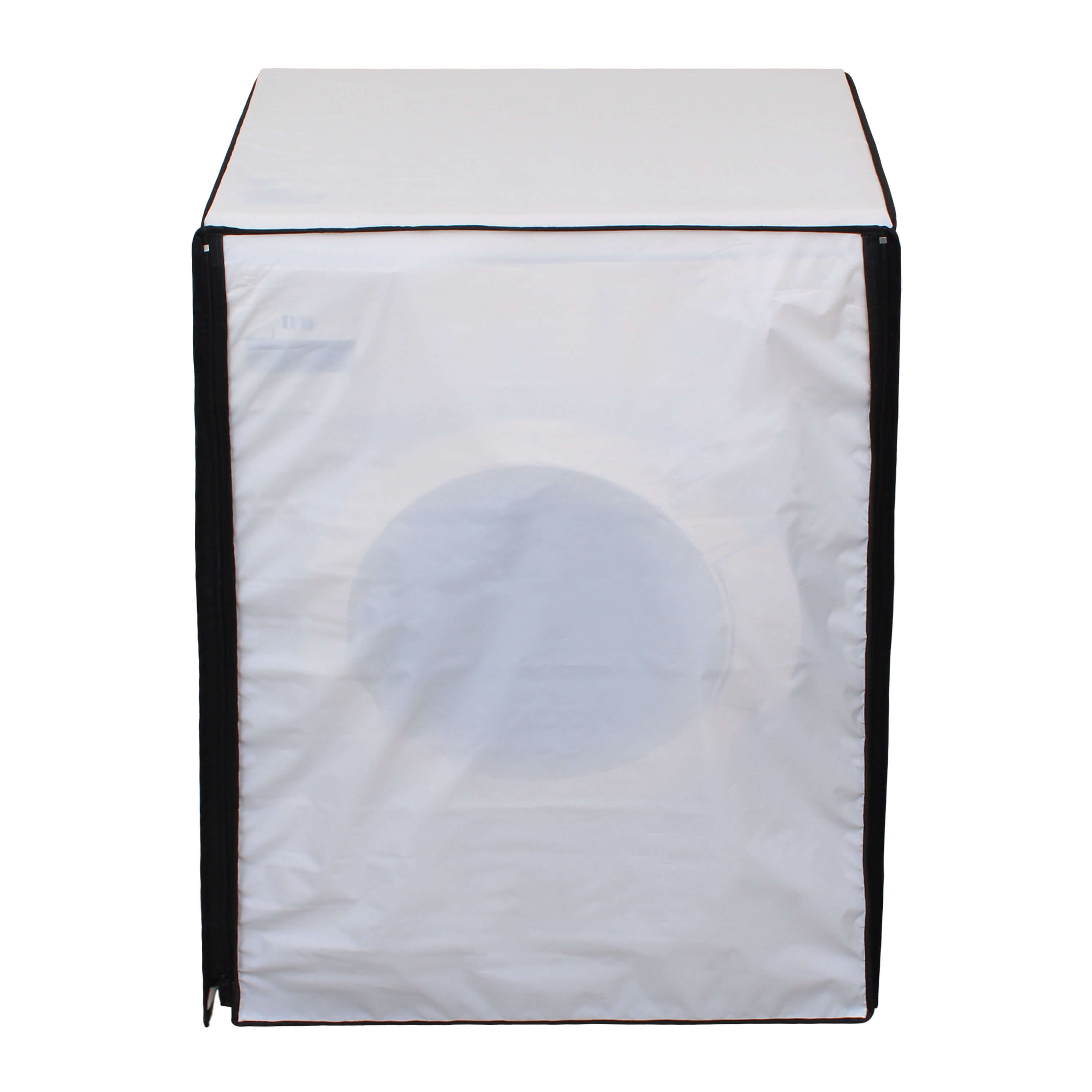 Fully Automatic Front Load Washing Machine Cover, Off White