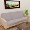Waterproof Sofa Seat Protector Cover with Stretchable Elastic, Grey - Dream Care Furnishings Private Limited