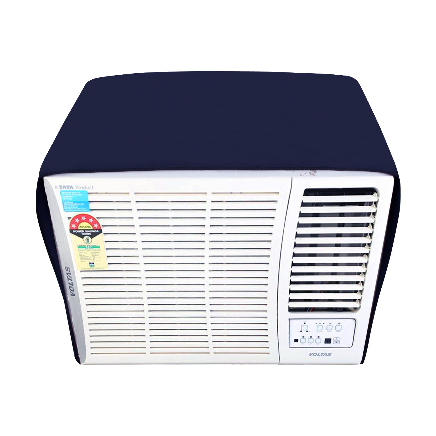 Waterproof and Dustproof Window AC Cover, Blue - Dream Care Furnishings Private Limited