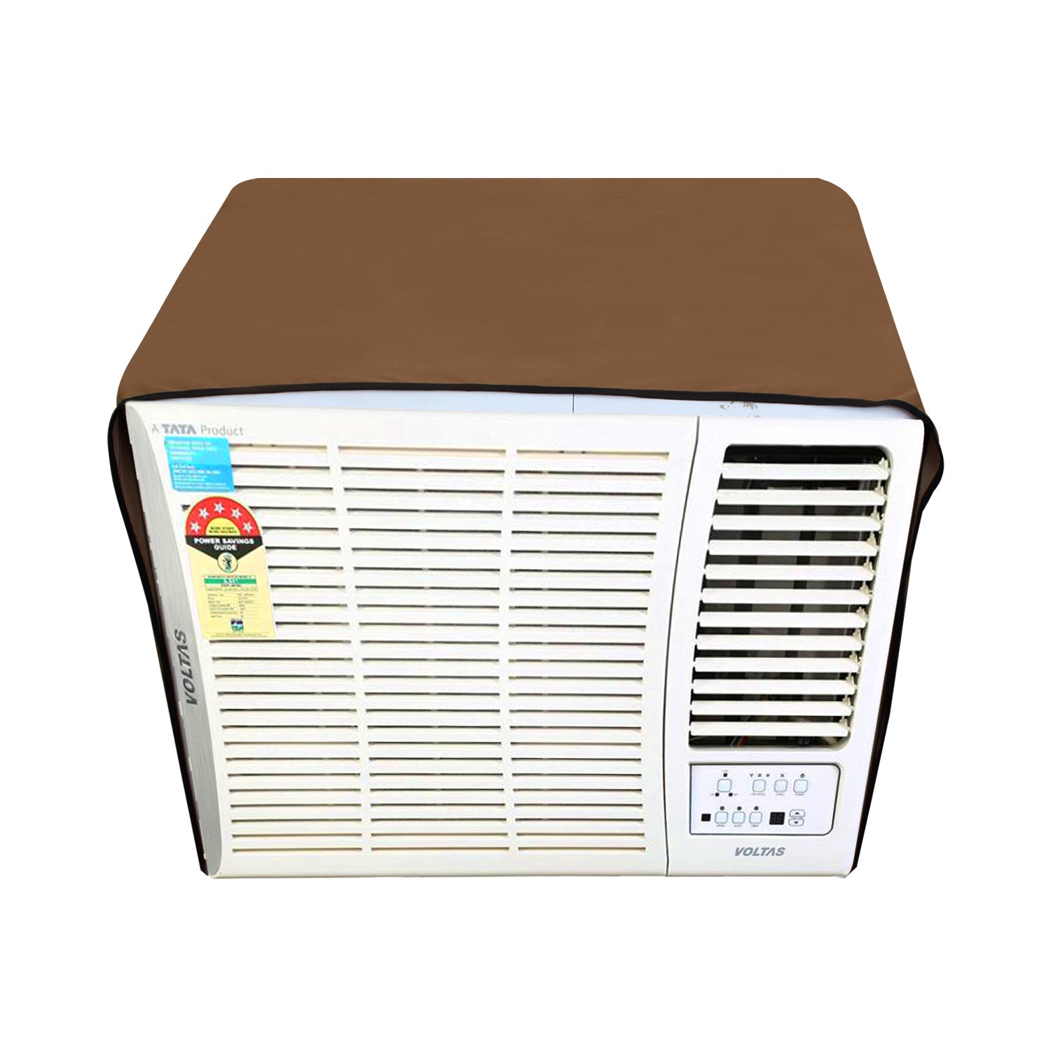 Waterproof and Dustproof Window AC Cover, Beige - Dream Care Furnishings Private Limited