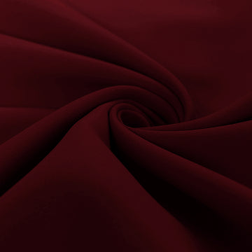 Solid Blackout Curtains, Maroon - Set of 2 - Dream Care Furnishings Private Limited