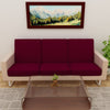 Load image into Gallery viewer, Waterproof Sofa Seat Protector Cover with Stretchable Elastic, Maroon - Dream Care Furnishings Private Limited