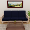 Waterproof Sofa Seat Protector Cover with Stretchable Elastic, Blue - Dream Care Furnishings Private Limited