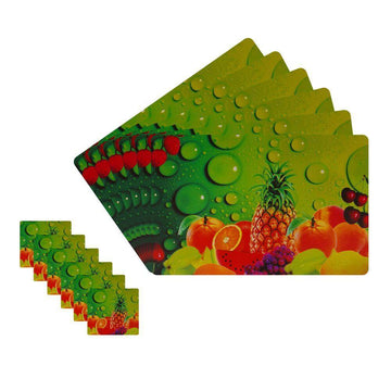 Dining Table Placemats with Coasters, Set of 6, PM16 - Dream Care Furnishings Private Limited