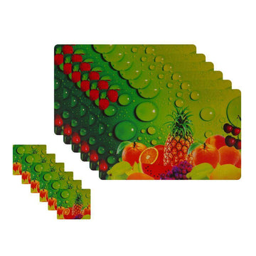 Dining Table Placemats with Coasters, Set of 6, PM16 - Dream Care Furnishings Private Limited