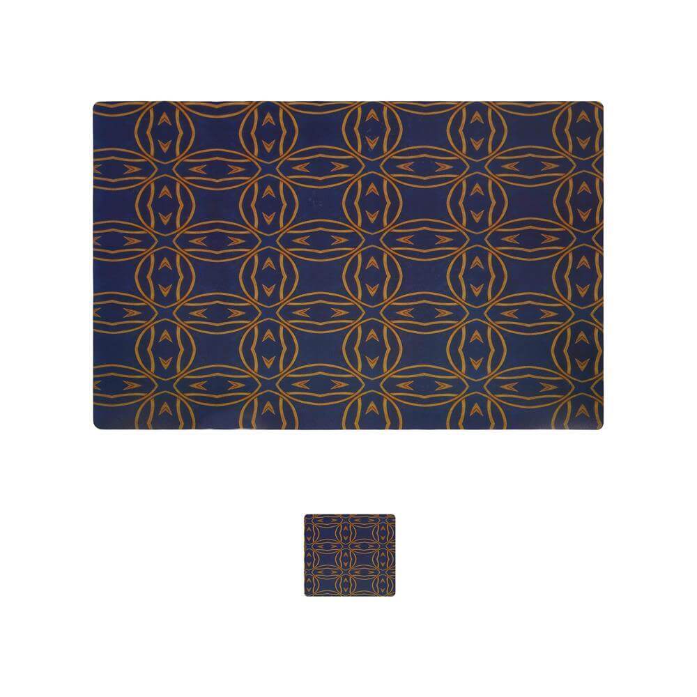 Dining Table Placemats with Coasters, Set of 6, PM17 - Dream Care Furnishings Private Limited