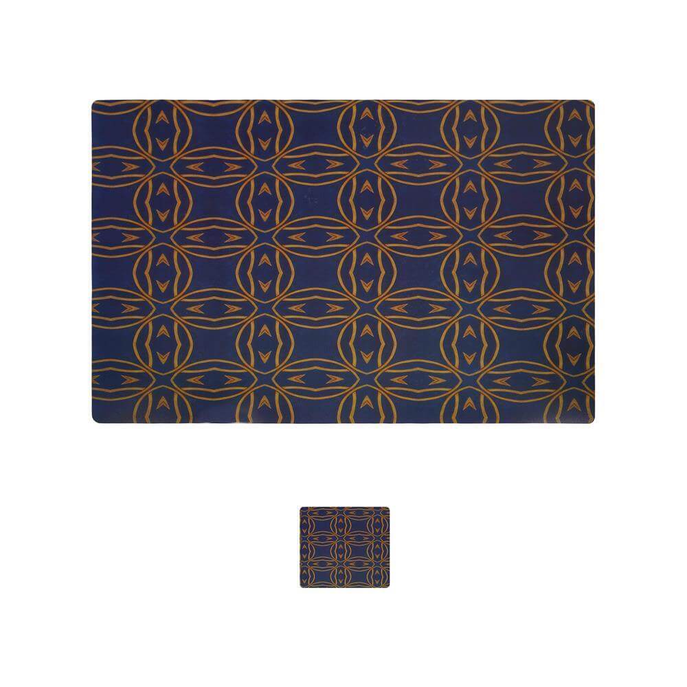 Dining Table Placemats with Coasters, Set of 6, PM17 - Dream Care Furnishings Private Limited