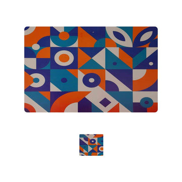 Dining Table Placemats with Coasters, Set of 6, PM28 - Dream Care Furnishings Private Limited