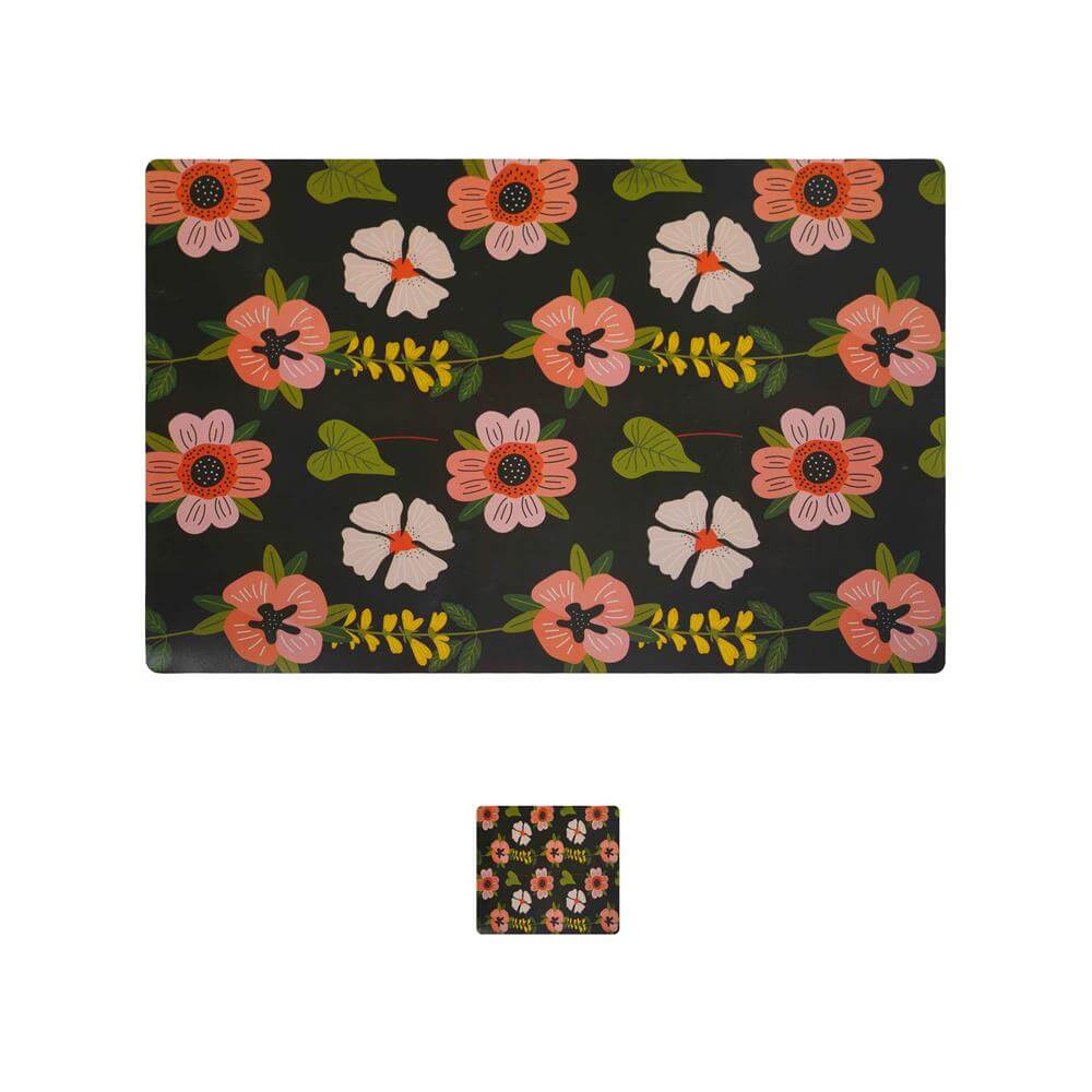 Dining Table Placemats with Coasters, Set of 6, PM32 - Dream Care Furnishings Private Limited