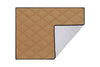 Waterproof Quilted Baby Sheet, Beige