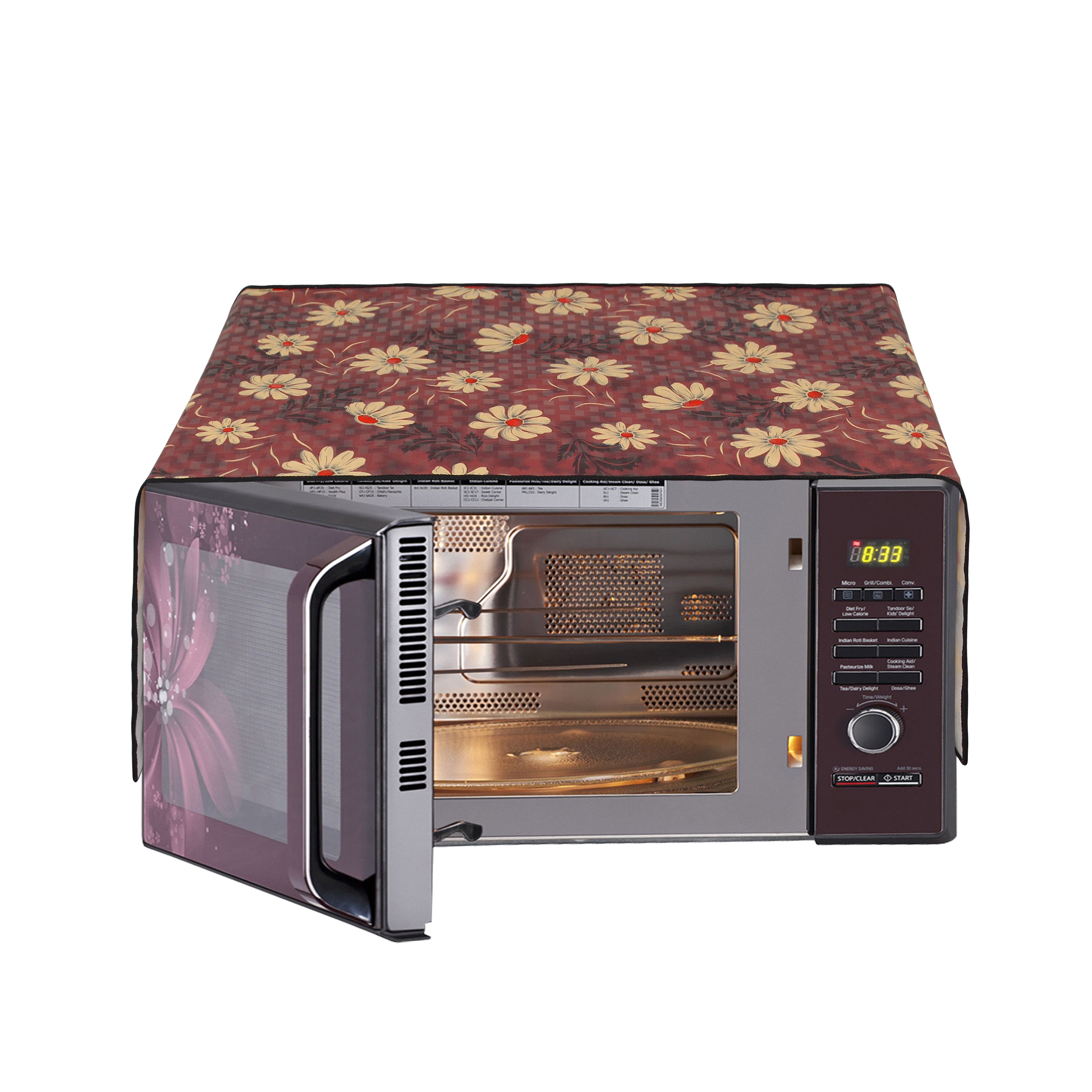 Microwave Oven Top Cover With Adjustable, SA18 - Dream Care Furnishings Private Limited