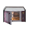 Microwave Oven Cover With Adjustable Front Zipper, SA28 - Dream Care Furnishings Private Limited