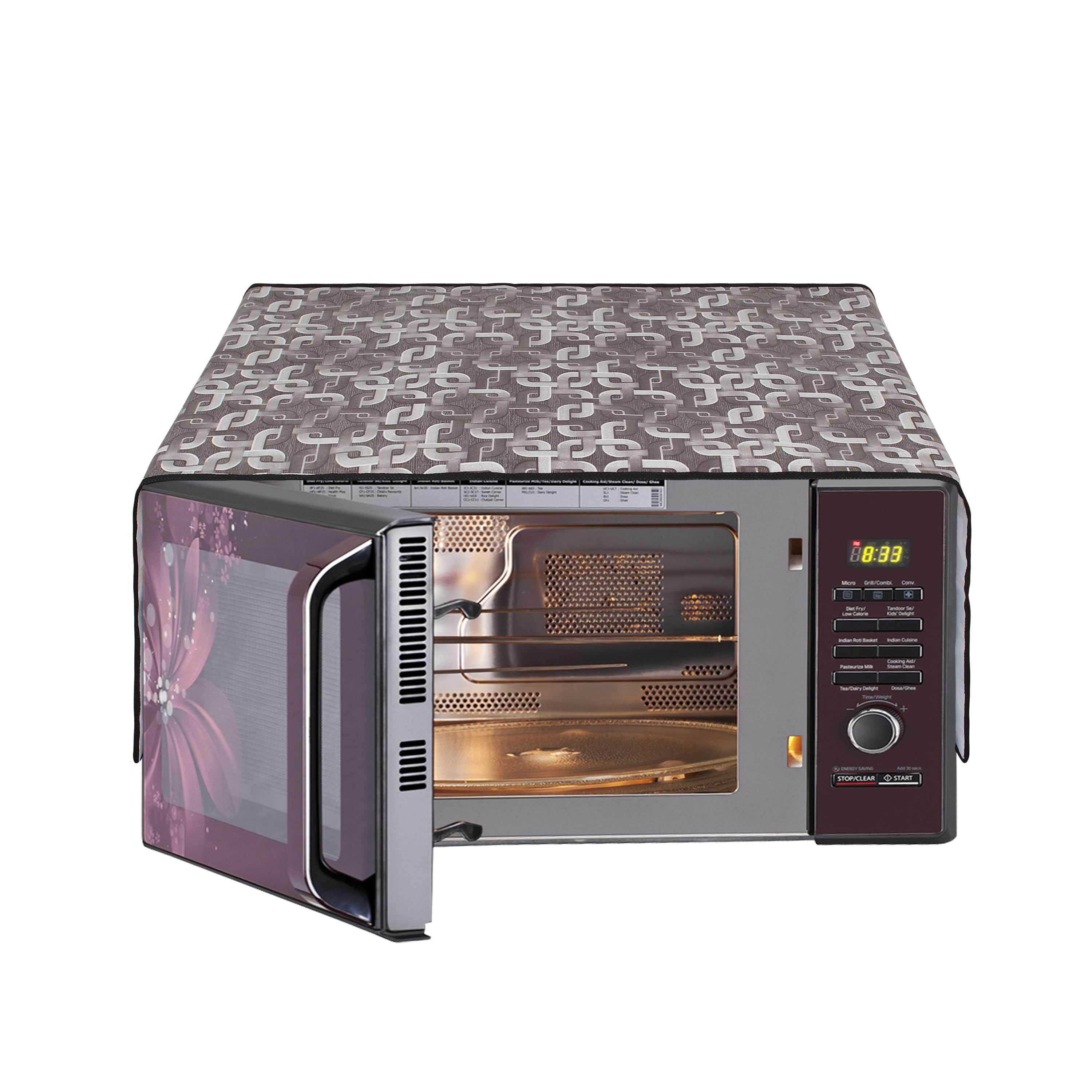 Microwave Oven Top Cover With Adjustable, SA38 - Dream Care Furnishings Private Limited
