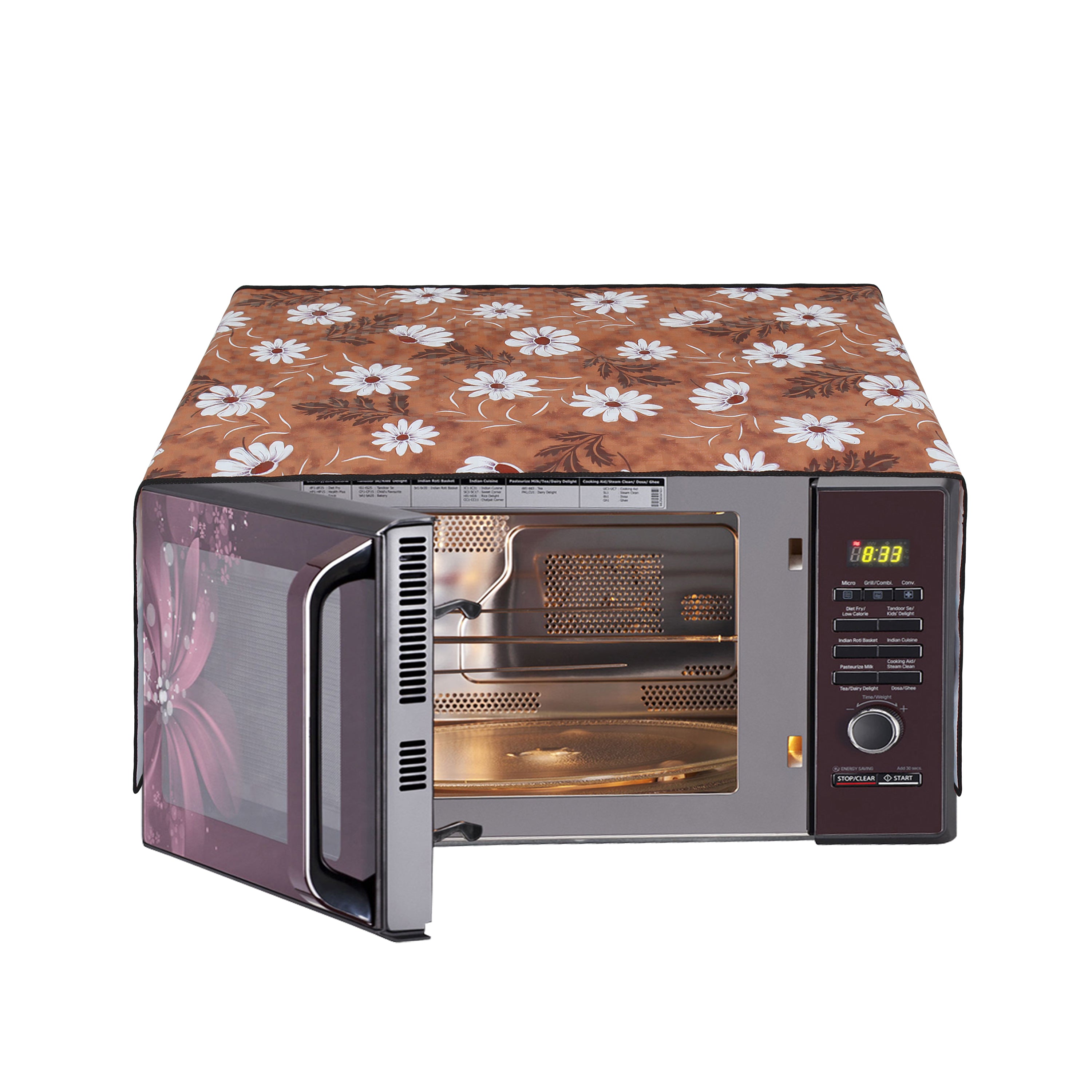 Microwave Oven Top Cover With Adjustable, SA49 - Dream Care Furnishings Private Limited