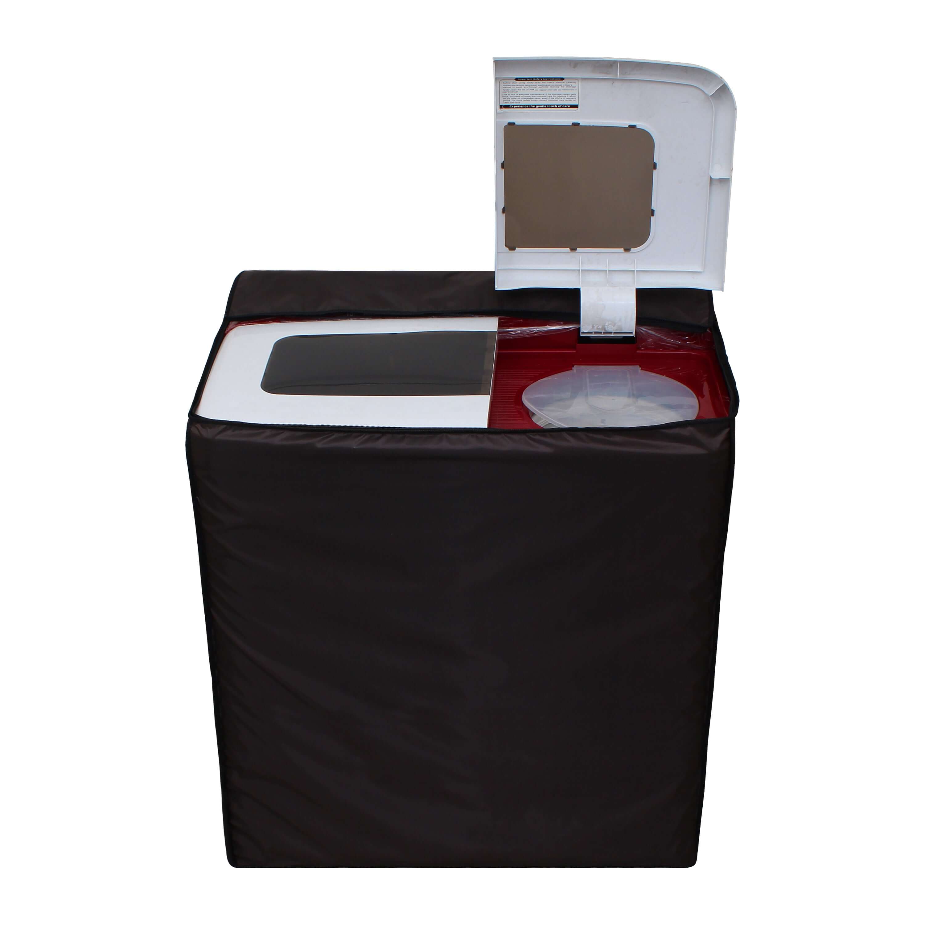 Semi Automatic Washing Machine Cover, Coffee