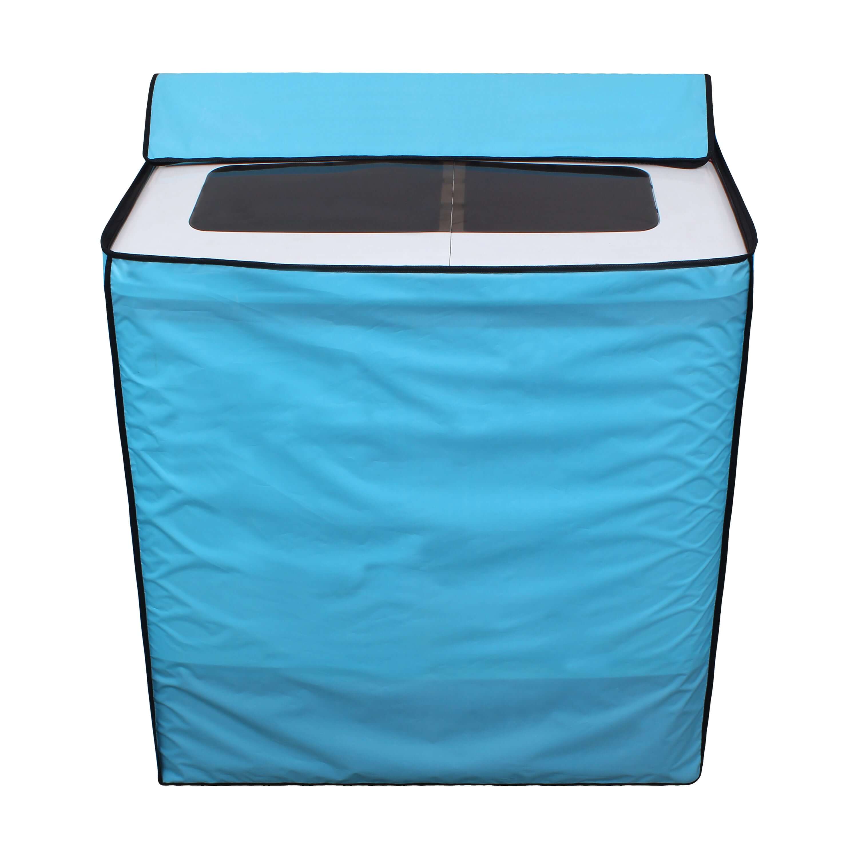 Semi Automatic Washing Machine Cover, Sky Blue