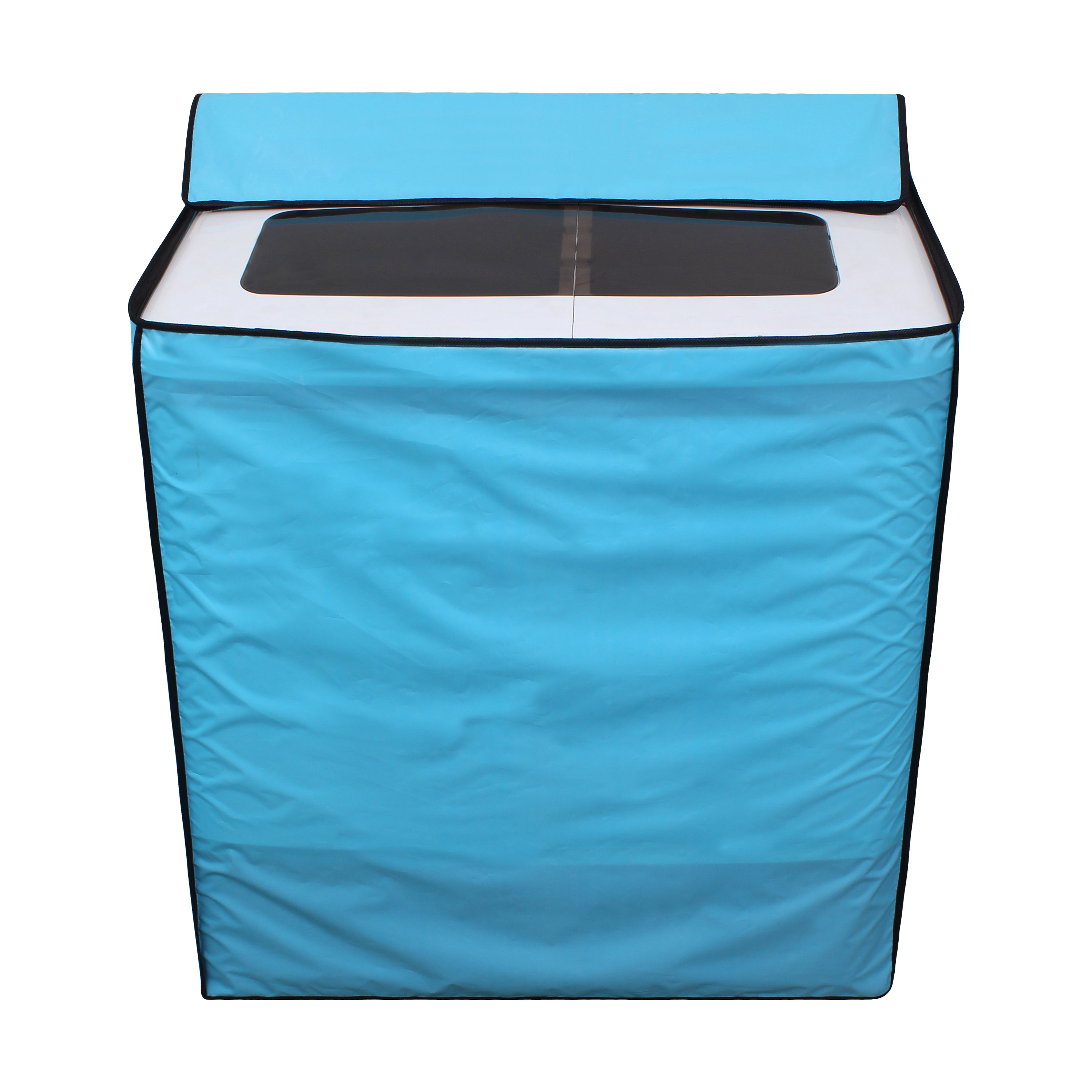Semi Automatic Washing Machine Cover, Sky Blue