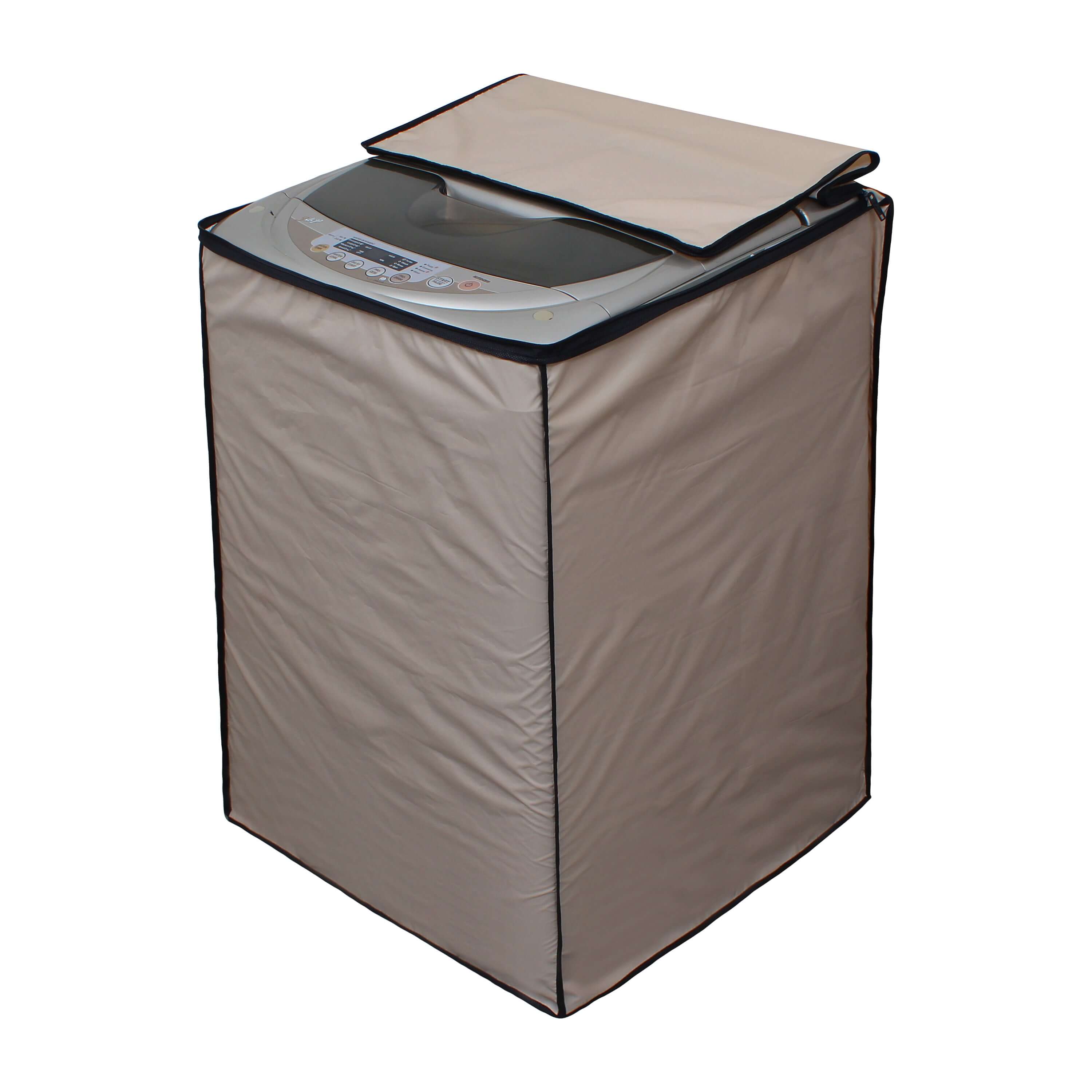 Fully Automatic Top Load Washing Machine Cover, Beige