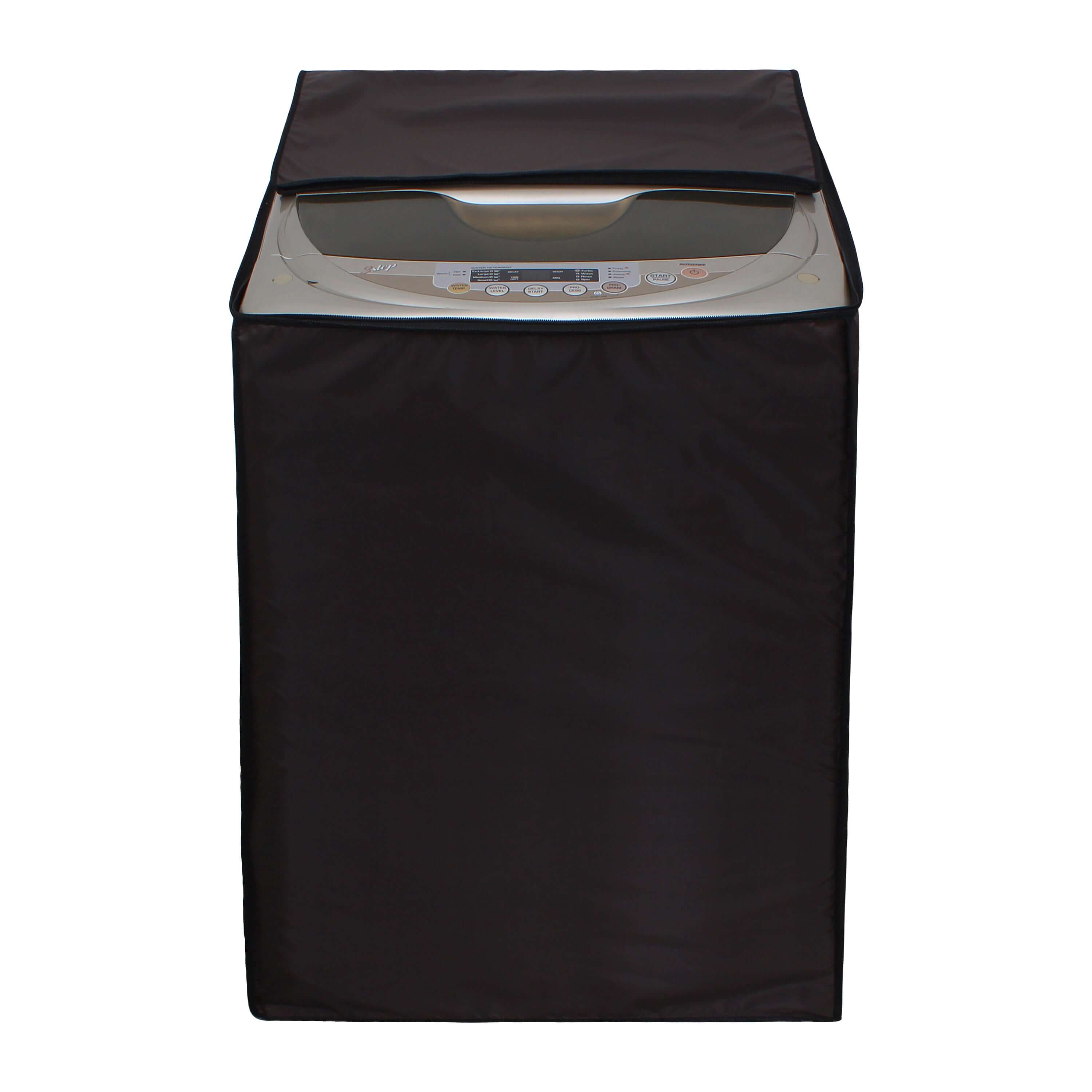 Fully Automatic Top Load Washing Machine Cover, Coffee