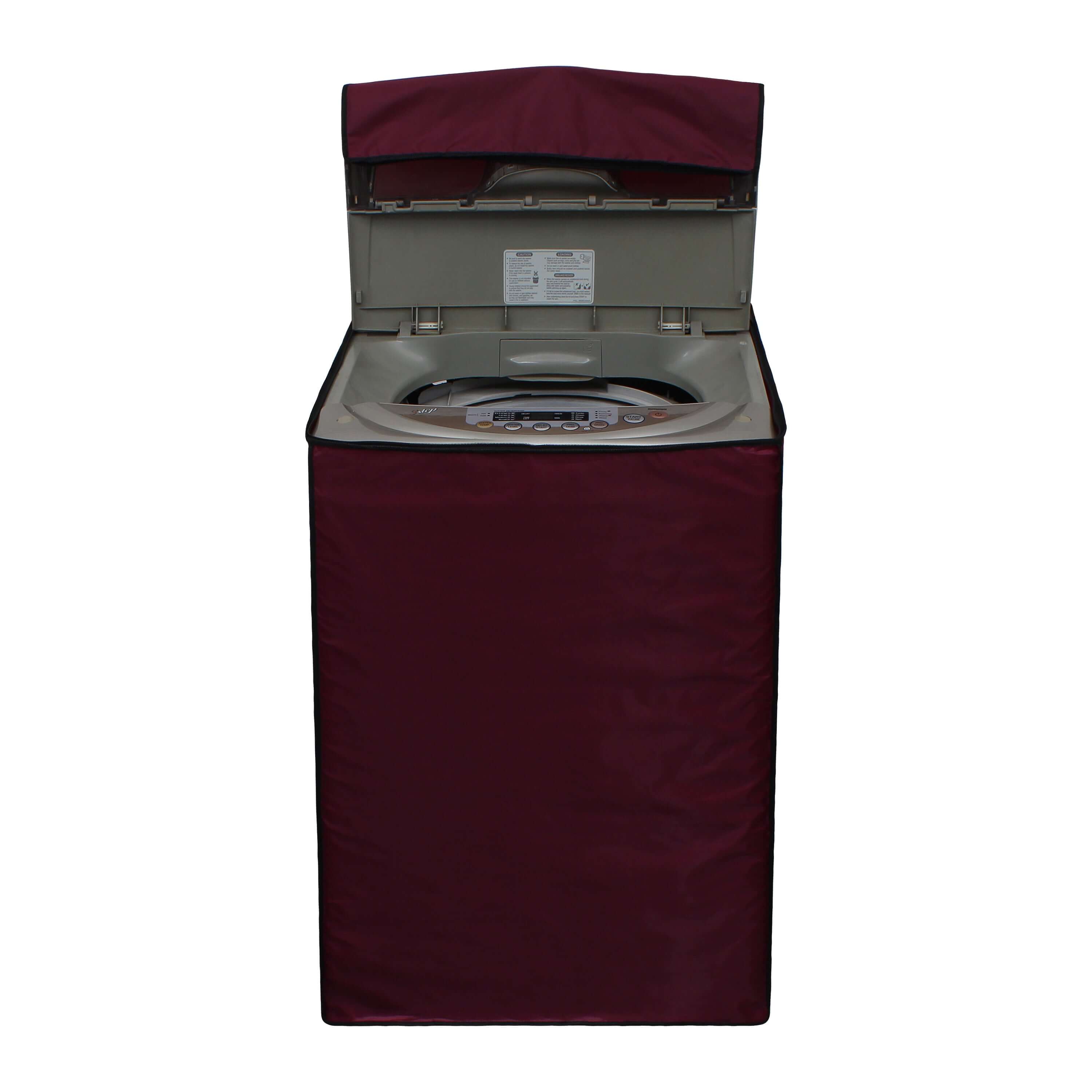 Fully Automatic Top Load Washing Machine Cover, Maroon