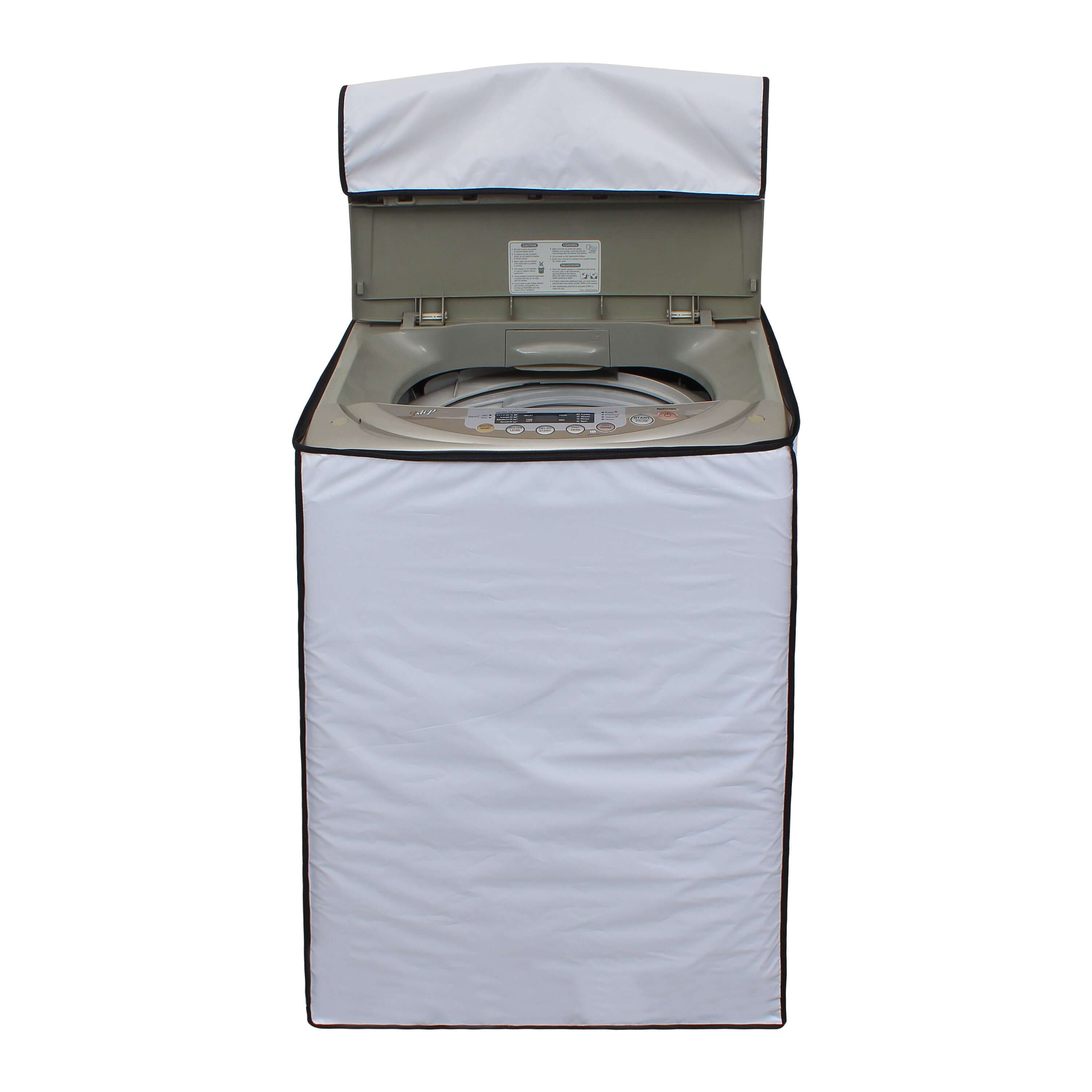 Fully Automatic Top Load Washing Machine Cover, Off White