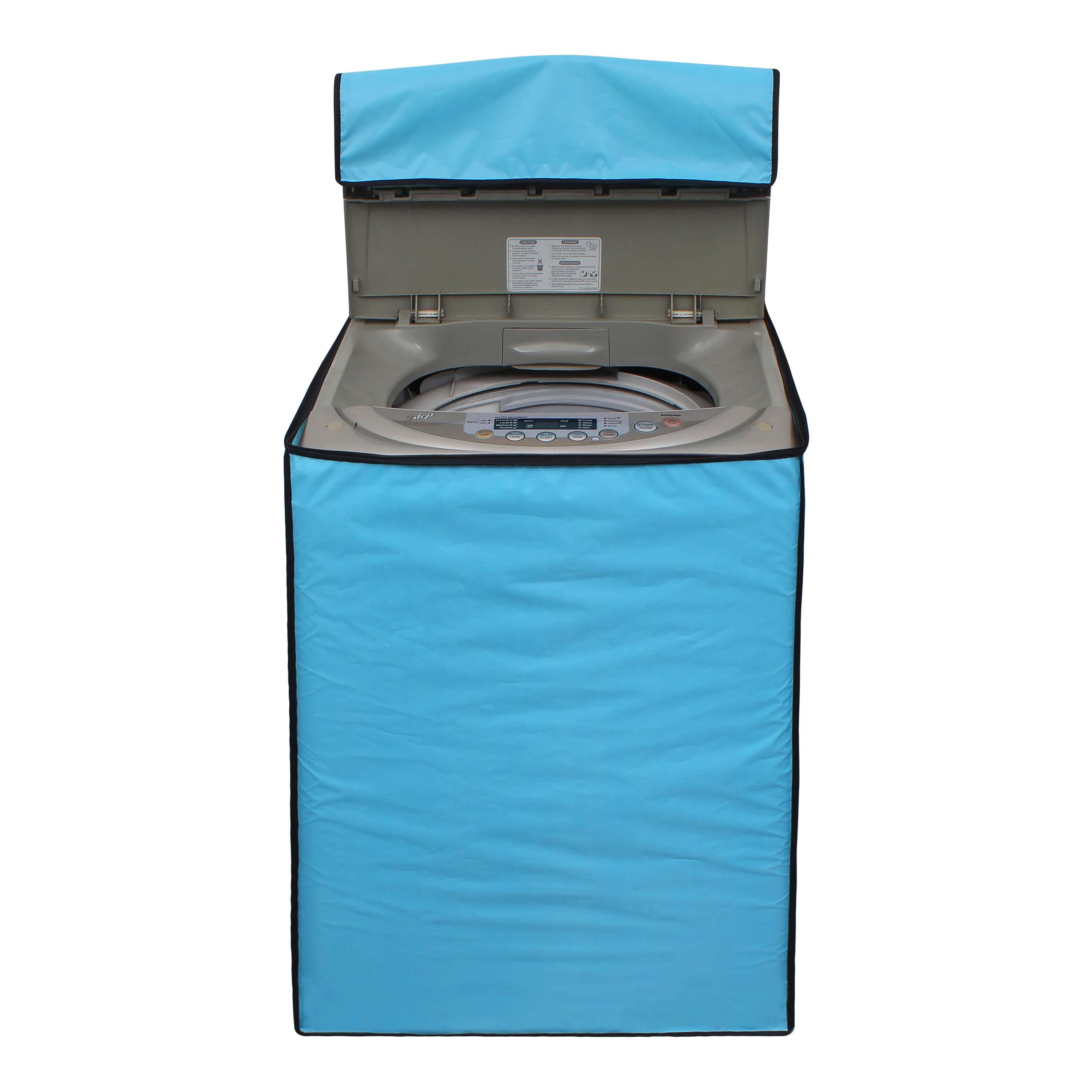 Fully Automatic Top Load Washing Machine Cover, Sky Blue