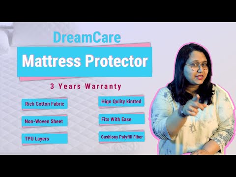 Waterproof Mattress Protector with 360 Degree Elastic Strap, Premium Quilted Sapphire (Grey, Available in 16 Sizes)