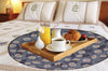 Waterproof & Oil Proof Bed Server Circle Mat, SA10 - Dream Care Furnishings Private Limited