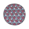 Waterproof & Oil Proof Bed Server Circle Mat, SA25 - Dream Care Furnishings Private Limited