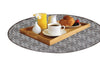 Waterproof & Oil Proof Bed Server Circle Mat, SA38 - Dream Care Furnishings Private Limited