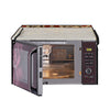 Microwave Oven Cover With Adjustable Front Zipper, SA50 - Dream Care Furnishings Private Limited