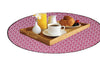 Waterproof & Oil Proof Bed Server Circle Mat, SA57 - Dream Care Furnishings Private Limited