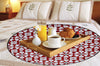 Waterproof & Oil Proof Bed Server Circle Mat, SA61 - Dream Care Furnishings Private Limited